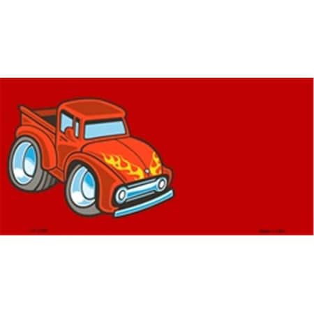 Powerhouse Cartoon Classic Effie Offset Flat License Plates Tags PO515097