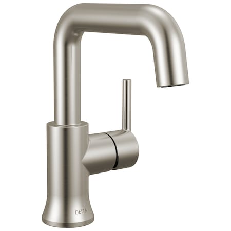 Delta Trinsic Single Handle Bathroom Faucet In Stainless 554HAR-SS-DST