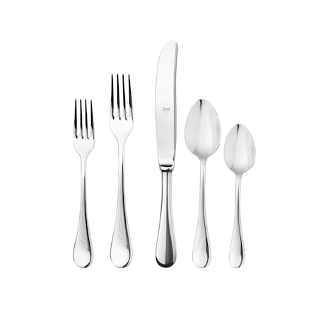 Mepra Brescia Flatware Set - 5 Pieces - Stainless Steel 1020B22005