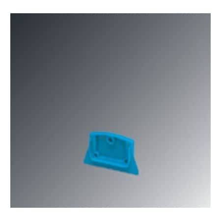 Phoenix Contact D-MZB 1 5-NS35 BU End cover length: 41 3024436