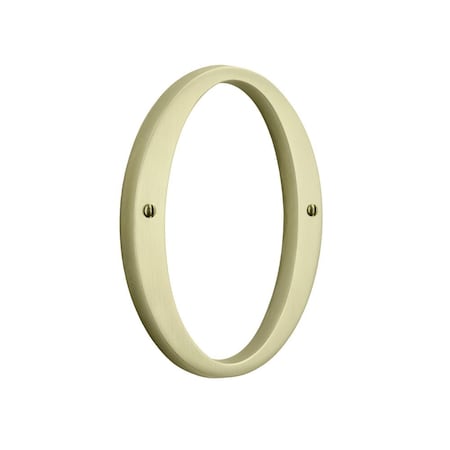 Baldwin House Numbers Lifetime Satin Brass 90670044