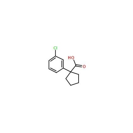 Ak Scientific 1-(3-Chlorophenyl)cyclopentanecarboxylic acid (1g), CAS 143328-21-6 7030AA-1g