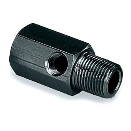 Moroso 65310 0.38 in. NPT Female to 0.38 in. NPT Male Fuel Pressure Gauge Fitting MOR65310