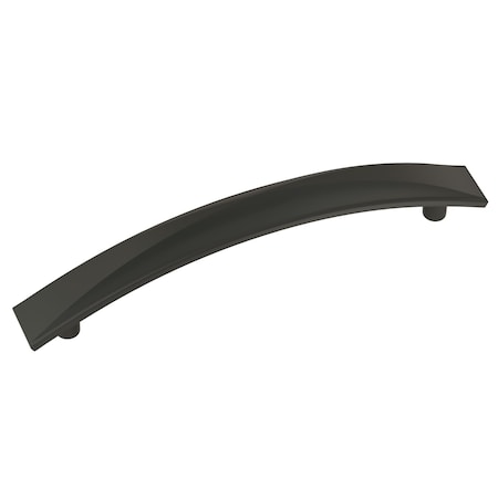 Amerock Extensity 5-1/16 in 128 mm Center-to-Center Matte Black Cabinet Pull BP29393FB