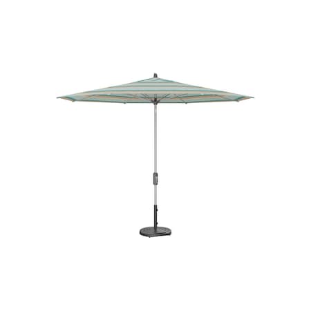 Treasure Garden 11 ft Patio Umbella, aluminum, fiberglass ribs, outdoor, Gateway Mist Stripe UM841-SS 58039 Gateway Mist Stripe