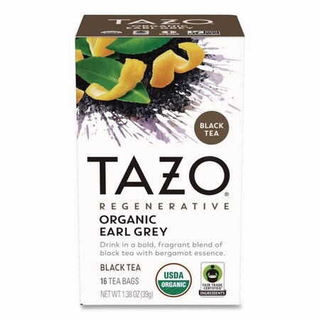 Tazo Tea Bags, Organic Earl Grey, 16PK TAZ00352