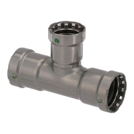 Viega MegaPress tee P1 1.5 P2 1.5 P3 1.25 carbon steel zinc-nickel coating 25375