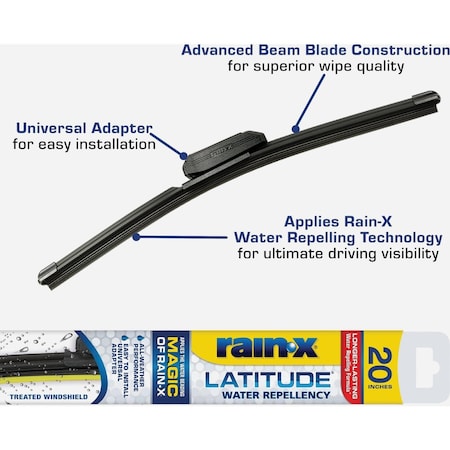 Rain-X Latitude 18'' Wiper Blade 5079275-2