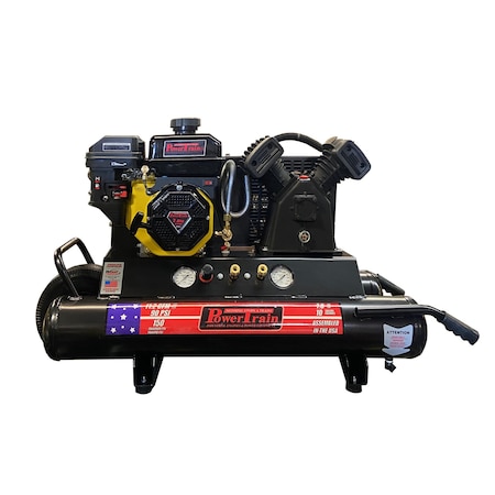 Powertrain 10 Gallon Wheelbarrow Air Compressor PT-TT70G-CP