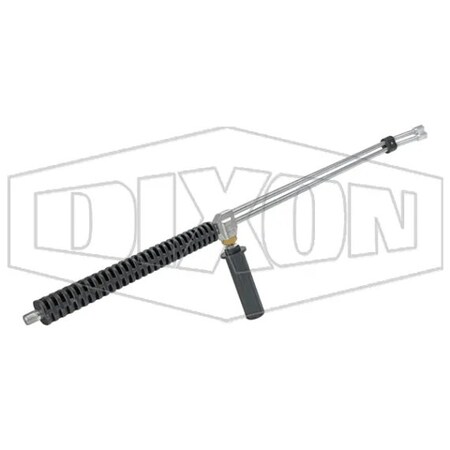 Dixon Dual Spray Lance, 40 in L, 1/4 in Male Inlet, 1/4 in Female Outlet, 3650 psi, 10.5 GPM, Domestic AL333