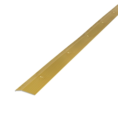 M-D Building Products Aluminum, Satin Brass, 72 in L, 0.875 in W 79087