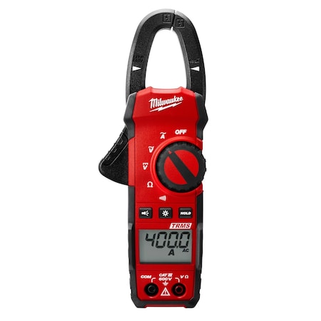 Milwaukee Tool DigitalClampMeter, TRMS, 400A, 600VAC 2235-20