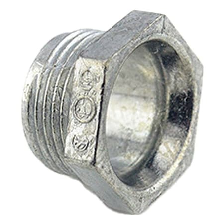 Bridgeport Conduit Nipple 3/4 in, Nipple, Zinc, Unfinished 1103-DC