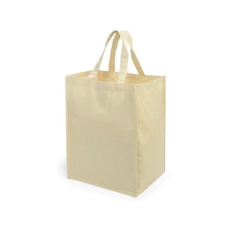 Nashville Wraps Canvas Reusable Tote Bag, 11x9x14, 6PK B86671