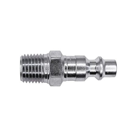 Auveco Air System Connector Ms Series 1/4in Male Npt, 5PK 16072