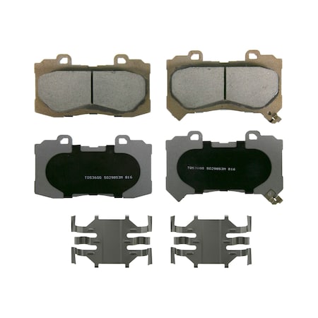Wagner Brakes Disc Brake Pad Set-QC1802 QC1802