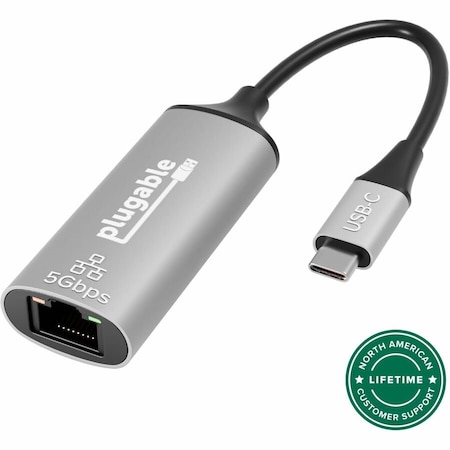 Plugable USB-C TO 5GBE ETHERNET ADAPTER USBC-E5000