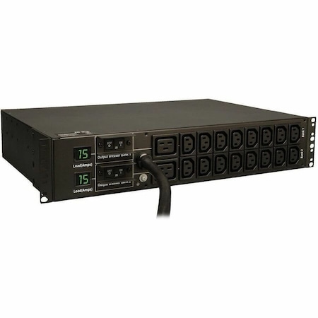 Eaton Tripp Lite Series 5.5kW Single-Phase Local Metered PDU - 16 C13 & 2 C19 Outlets PDUMH30HV6