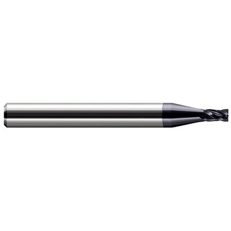 Harvey Tool Miniature End Mill-4 Flute-Square, 740718-C3, AlTiN, 0.8 mm Cutter Diameter, 1.2 mm Length of Cut 740718-C3