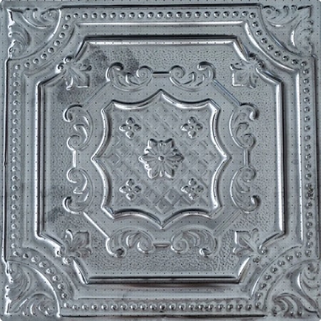 Shanko All Day Tony 612 L/G ACU Tin Ceiling Tiles, Unfinished, 6PK ADT612-DI-ACU-UF-6