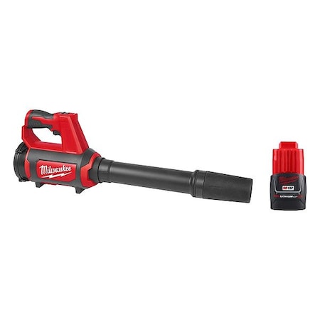 Milwaukee Tool M12 Spot Blower + M12 CP2.0 Battery 0852-20, 48-11-2420