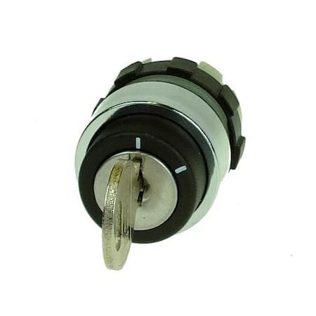 Imo Automation Key Switch, 2 Position Maintained, Aluminium Bezel B3SAR01