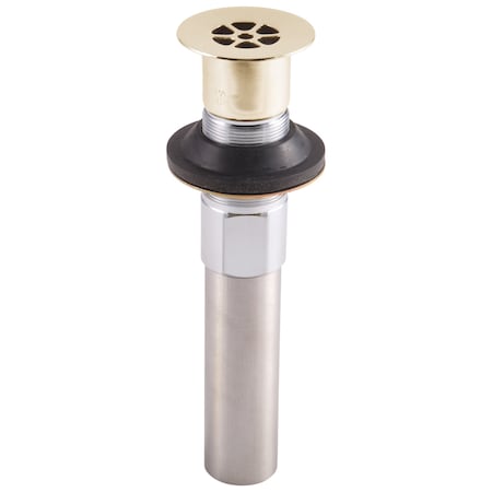 Delta Zura Grid Strainer - Less Overflow - Bathroom In Polished Nickel RP47648PN