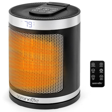Serenelife Portable Space Heater SLSPCHTR3BK