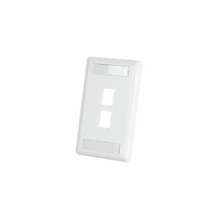 Ortronics 2-PORT HIGH DENSITY FACEPLATE 403HDJ12-88