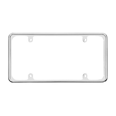 Cruiser Accessories Perimeter License Plate Frame- Chrome 30630