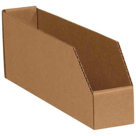 Officespace 2 x 12 x 4.5 in. Kraft 200 ECT-32 Corrugated Bin Boxes Case, 50PK OF2536780