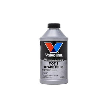 Valvoline Brake Fluid, Glycol, Yellow, 32 oz VV502