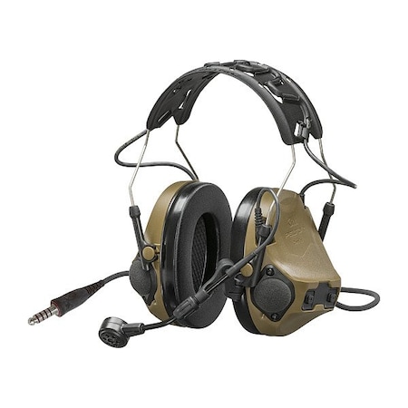 3M Headset, Wired, Brown, 23 dB MT14H418A-92 CY