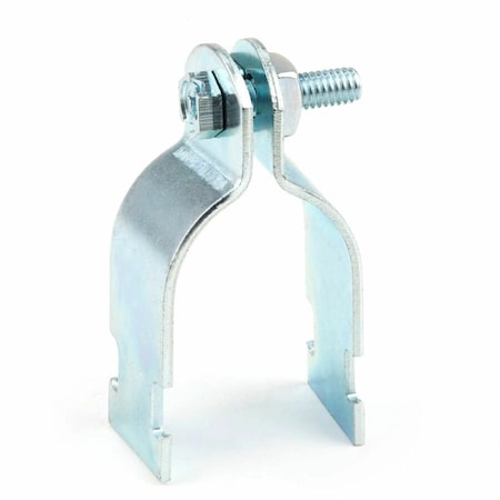 Dottie Clamp, Conduit; Strut Use, 5 in, Steel, Electro Galvanized SC500R