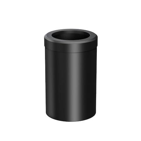 Gatco Modern Round 3 Gal. Wastebasket, Matte Black 1912