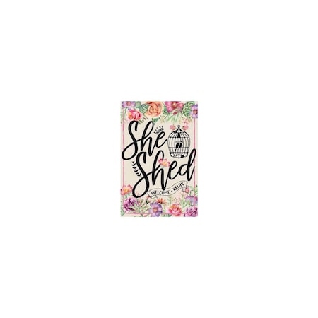 Headwind Consumer Products Metal She Shed Sign, Indoor/Outdoor Use 860-3013