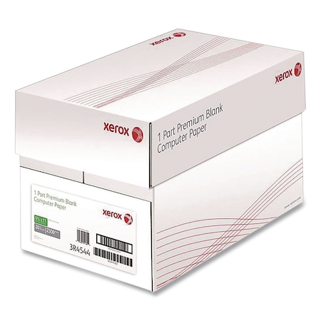 Xerox Premium Continuous Print Computer Paper, 1-Part, 92 Bright, 20 lb Bond Weight, 9.5 x 11, 2300PK 3R04544
