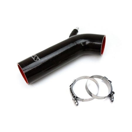 Hps Performance High Temp Reinforced Silicone Air Intake Hose Kit, Black,  57-1232-BLK