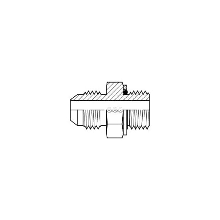 Adaptall MALE JIC X MALE METRIC COMES W/ WASHER & O-RING 1-1/4 in 42mm 9068-20-42