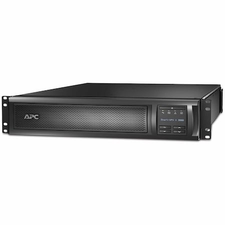 Apc UPS System, 3000VA, Line Interactive, Out: 120V AC In: 120V AC SMX3000RMLV2U
