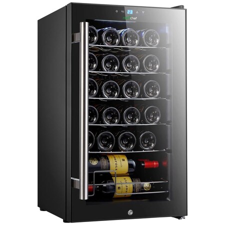 Nutrichef 24 Bottle Wine Fridge PKCWC242