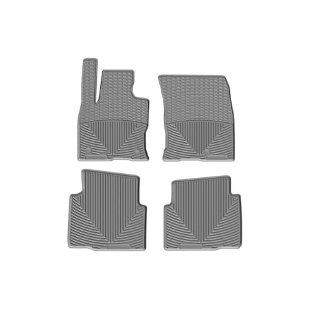 Weathertech Grey, Front and Rear All Weather Floor Mats W531GR-W532GR