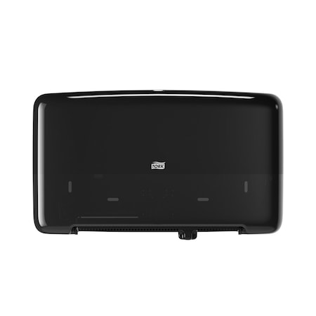 Tork Toilet Paper Dispenser, Plastic, Black 555568