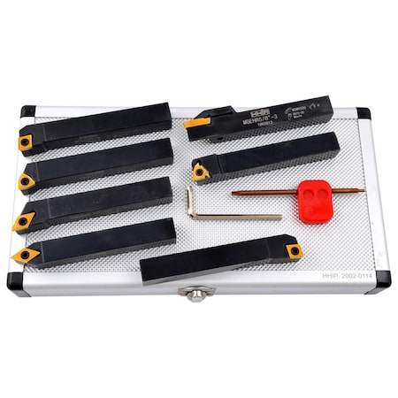 Pro-Series Pro-Series 7 Piece  5/8 Indexable Cut Off & Turning Tool Set 2002-0114