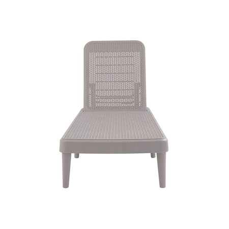 Lagoon Tahiti Resin Rattan Style Chaise Lounge 7030G6-SSLGS