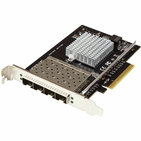 Startech.Com 4 Port 10G SFP+ Network Card Intel PCIe PEX10GSFP4I