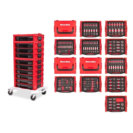 Tekton Socket and Ratchet Set, 250 Pieces SKT96300