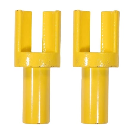 Mytee Products Chain Fork Jack Lift Fits w/ 1/2in&5/8in Chain & Use for Trucking, Construction, 2PK TOWF-ZL1258x2