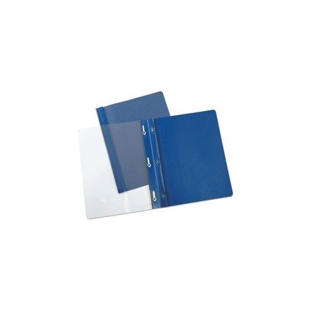 Universal One Plastic Cover, Tang Clip, Lttr, 1/2", 25PK UNV56138