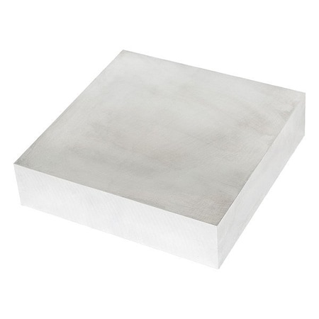 Zoro Select AluminumPrecisionBlank, 8in-L, 8in-W GB-6061-2000-08-08